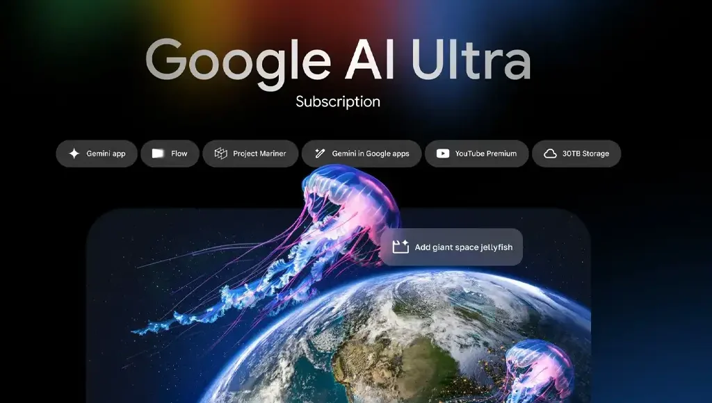 گوگل اشتراک AI Ultra را با قیمت ۲۵۰ دلار معرفی کرد