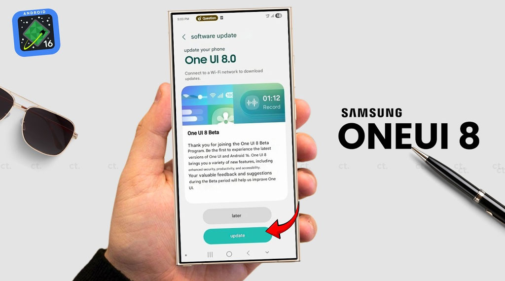 انتشار One UI 8 برای گلکسی S25 تا پایان شهریور