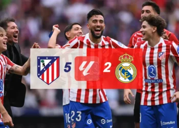 اتلتیکو ۵-۲ رئال مادرید