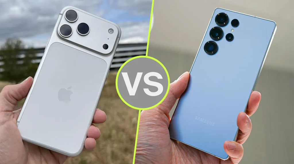 مقایسه آیفون و سامسونگ