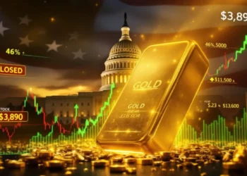 طلای جهانی اوج گرفت؛ تاثیر تعطیلی دولت آمریکا