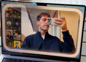 قابلیت Edge Light مک؛ نور حرفه‌ای تماس‌های ویدیویی