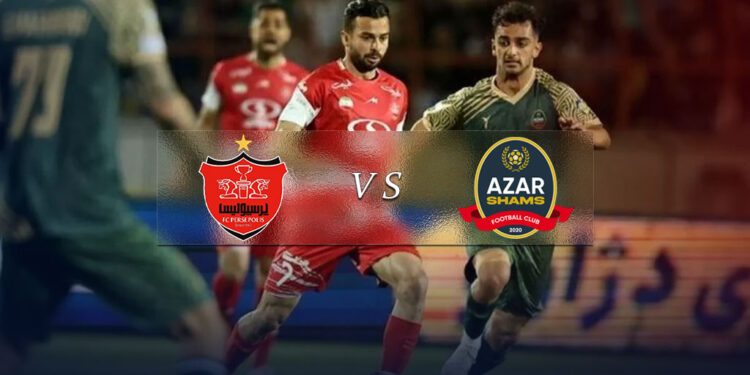 ساعت بازی شمس آذر و پرسپولیس | آمار کلیدی و جزییات بازی