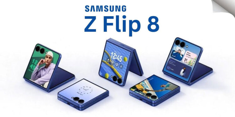 گلکسی زد فلیپ ۸ سامسونگ | باریک‌ترین گوشی تاشو ۲۰۲۶