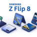 گلکسی زد فلیپ ۸ سامسونگ | باریک‌ترین گوشی تاشو ۲۰۲۶