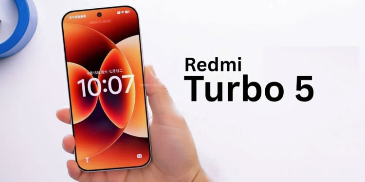 گوشی ردمی توربو ۵ با باتری ۹۰۰۰ میلیآمپرساعتی و شارژ ۱۰۰ واتی