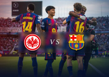 بازی بارسلونا و آینتراخت فرانکفورت | ساعت بازی، ترکیب و آمار دو تیم