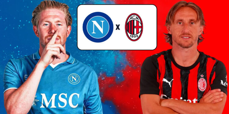 ساعت بازی ناپولی - آث میلان | دیدار حساس دو غول فوتبال ایتالیا در سوپر کاپ