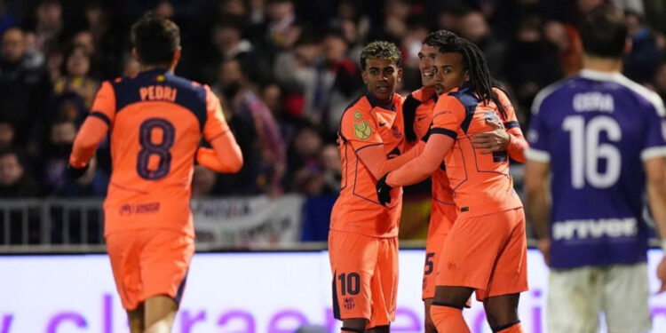 پیروزی ۲-۰ بارسلونا مقابل گوادالاخارا در جام حذفی اسپانیا