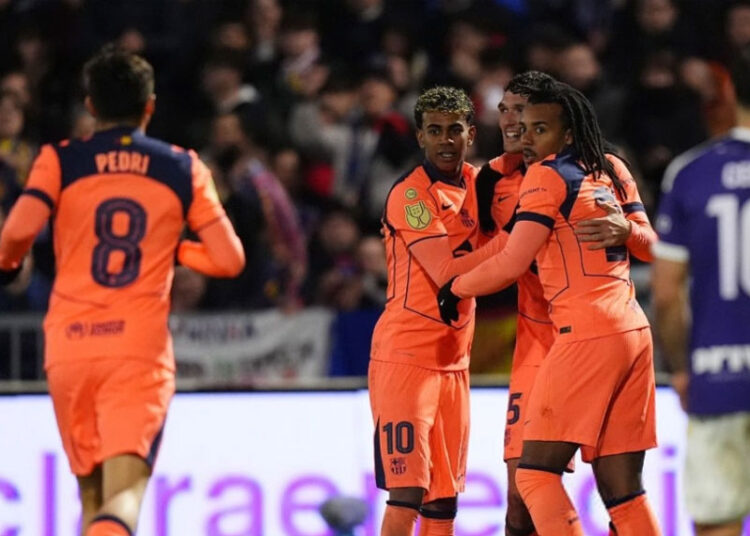 پیروزی ۲-۰ بارسلونا مقابل گوادالاخارا در جام حذفی اسپانیا