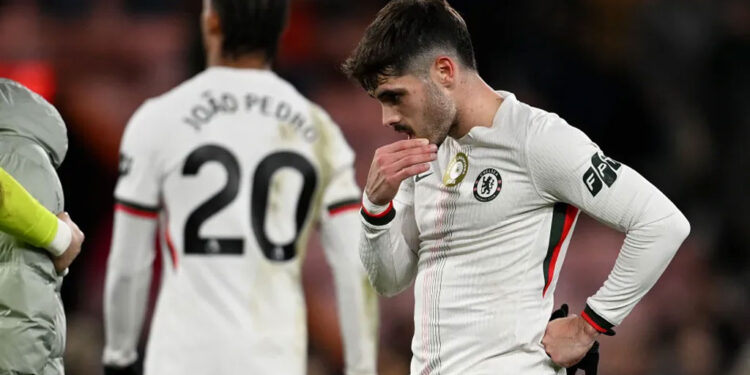 تساوی بدون گل چلسی برابر بورنموث در ادامه روزهای مبهم آبیها